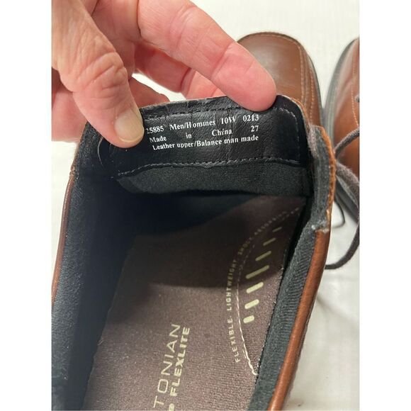 Bostonian Flexlite Leather‎ Brown 10W Men Shock Absorbing - Picture 6 of 8